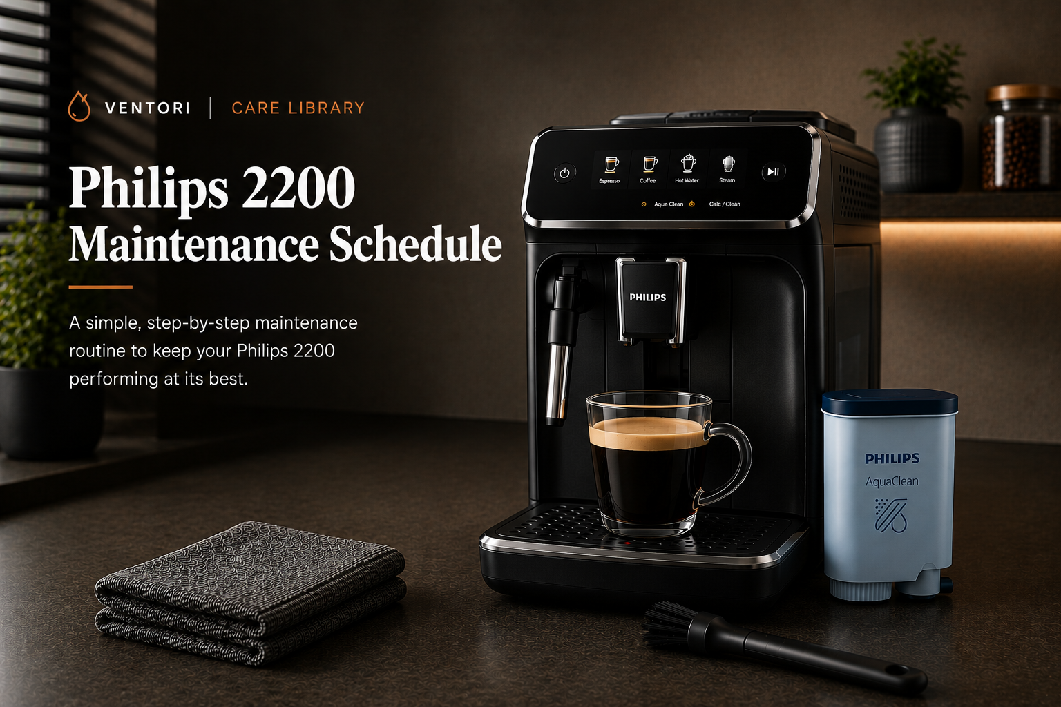 Philips 2200 Maintenance Schedule