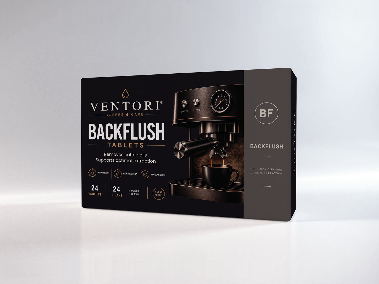 Coffee Machine Backflush Tablets – 24 Tablets (24 Cleans)